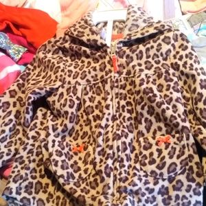 How much old baby girls animal print jacket
